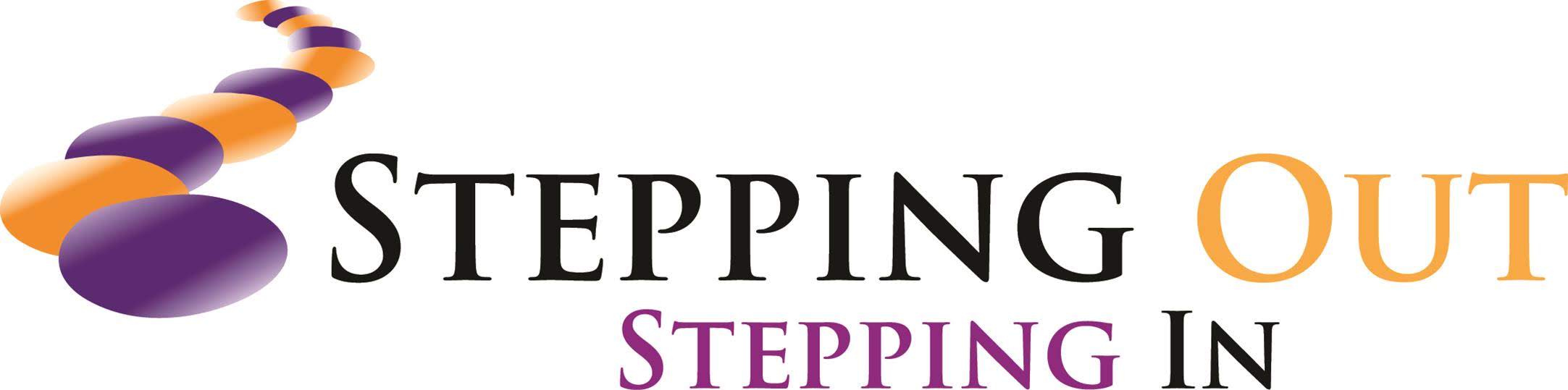 Steppin Out Stepping In Logo