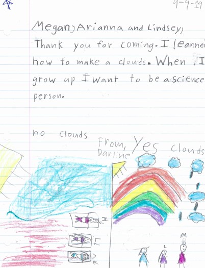 student thank you letter